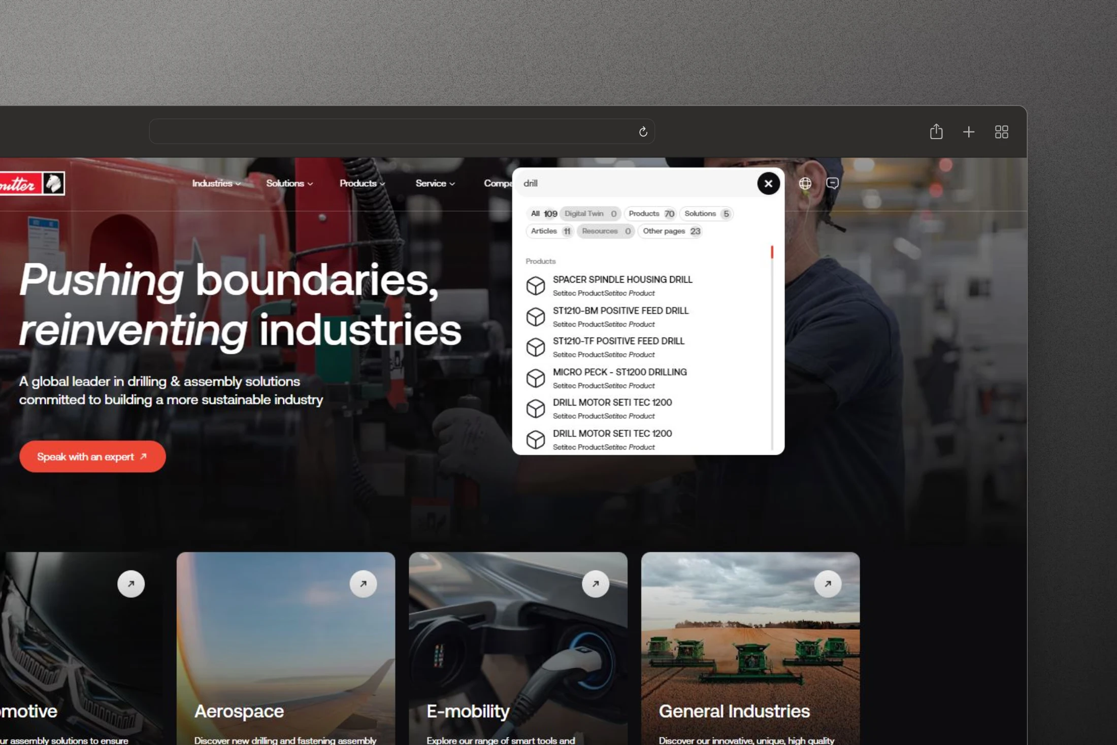 Desoutter Tools — DA & UI
