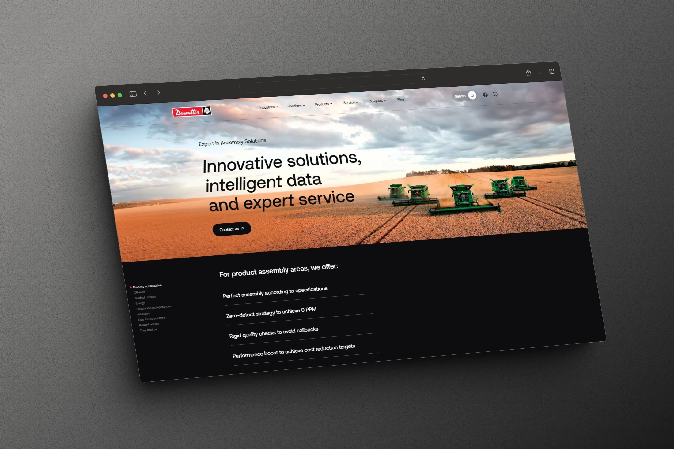 Desoutter Tools — DA & UI