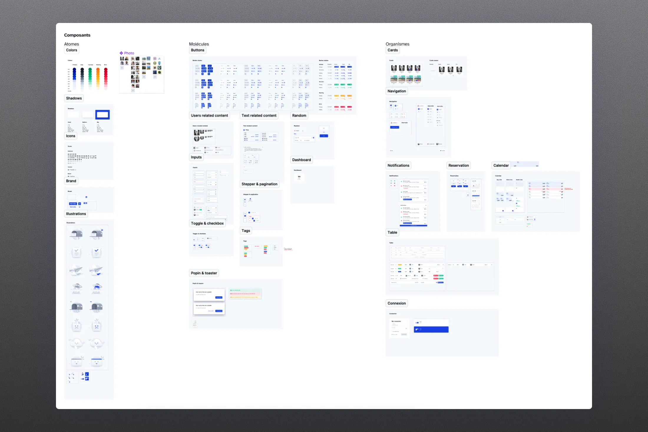 Mermoz — interface sobre et UI kit