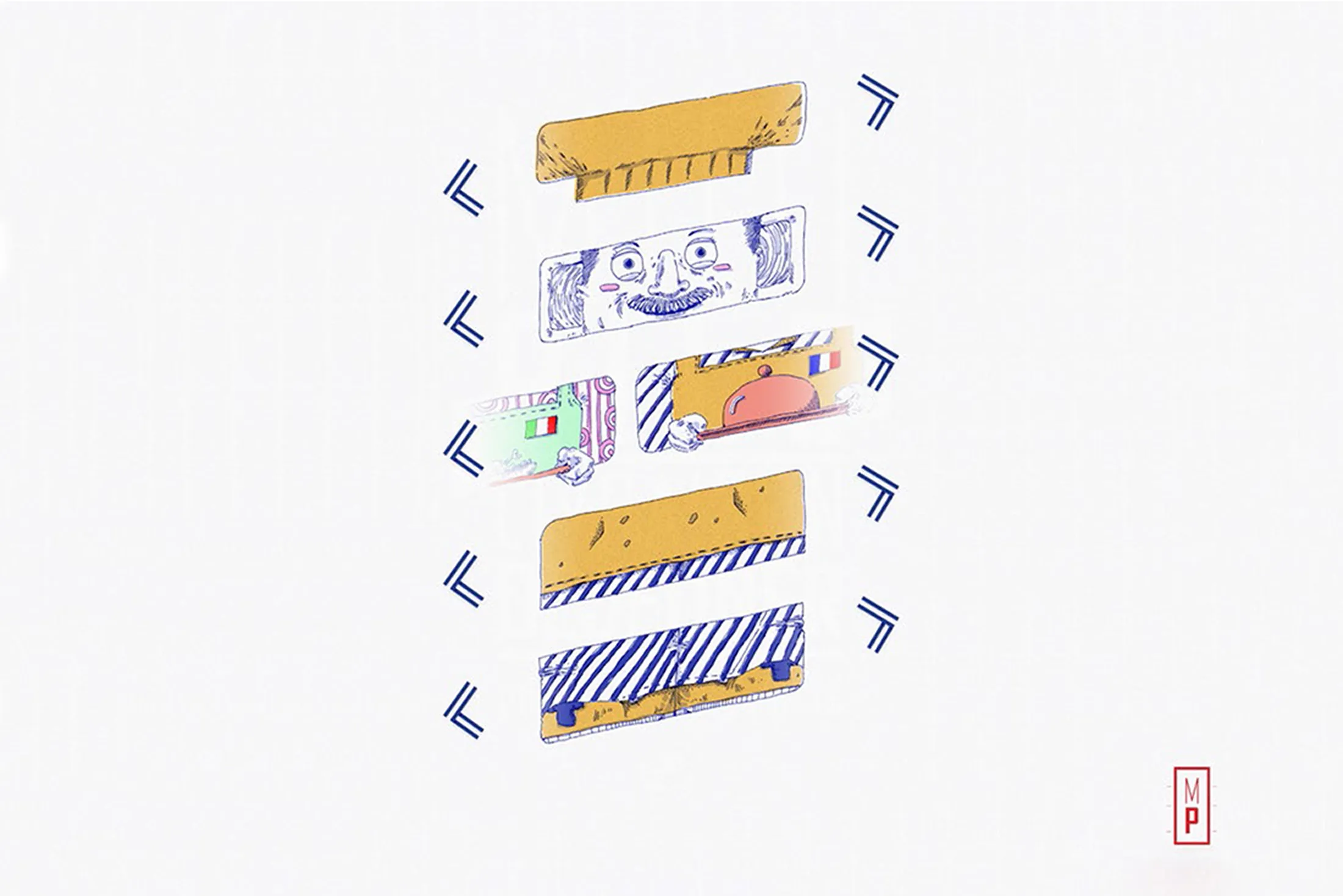Midi-Pile — packaging modulaire et identité graphique